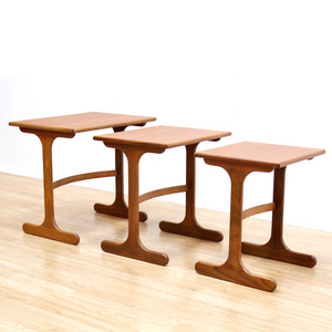 MID CENTURY NESTING TABLES BY G PLAN
