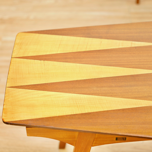 MID CENTURY INLAY MODERNIST COFFEE TABLE