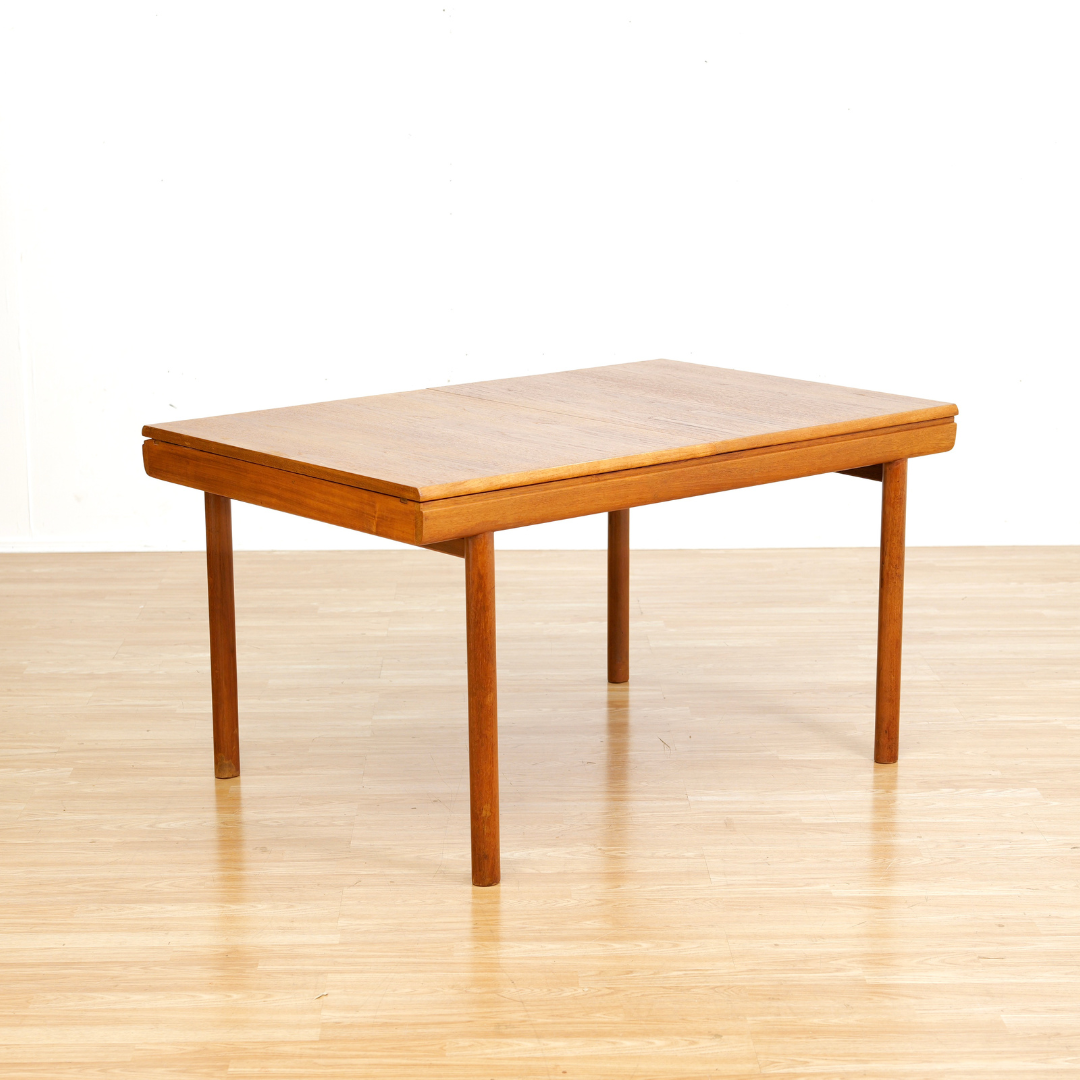 1960S EXTENDING TEAK DINING TABLE BY WHITE & NEWTON