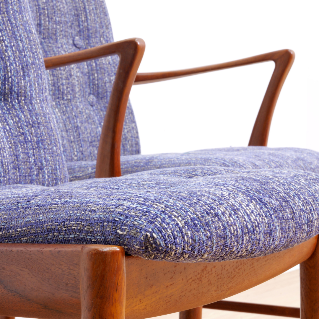 SET OF SIX MID CENTURY DINING CHAIRS BY MCINTOSH FURNITURE