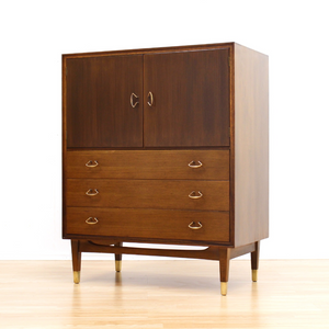 MID CENTURY DRESSER CABINET BY WRIGHTON FURNITURE