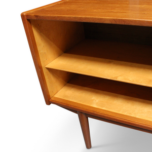 VINTAGE SWEDISH TEAK 'TRIO' CREDENZA BY NILS JONSSON FOR HUGO TROEDS