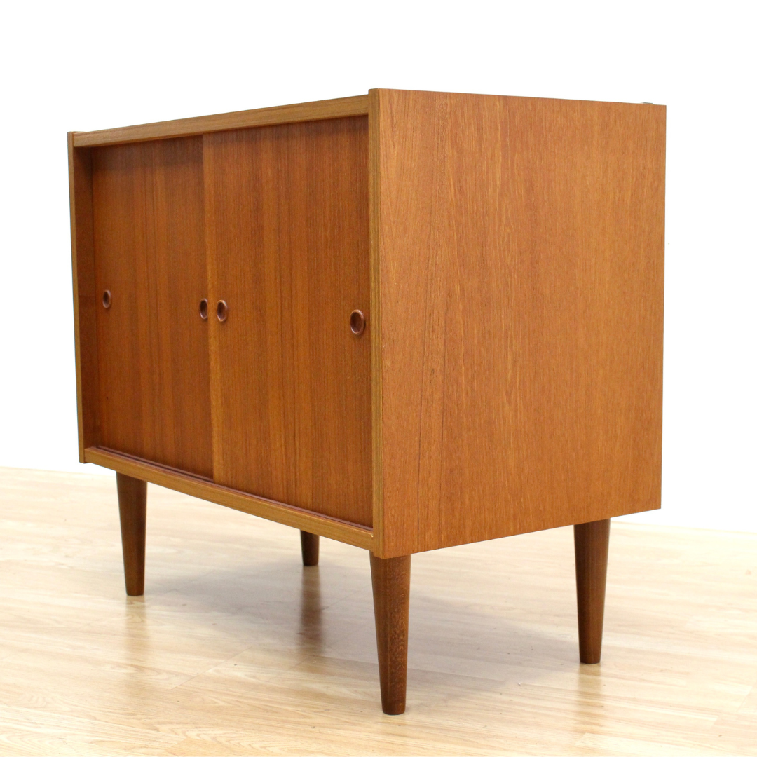 MID CENTURY DANISH TEAK CABINET