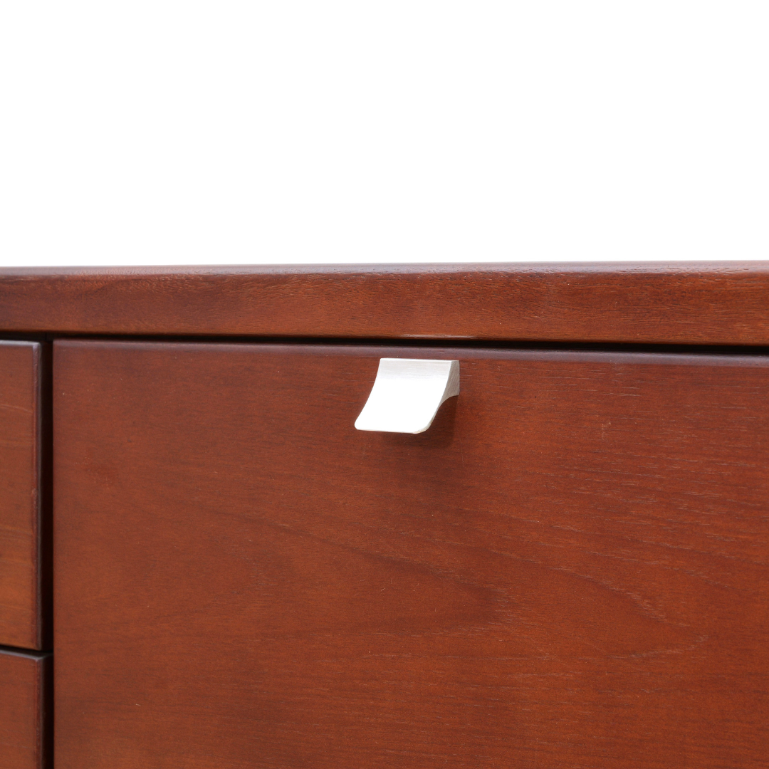 LOW MID CENTURY CONSOLE CREDENZA BY WHITE & NEWTON