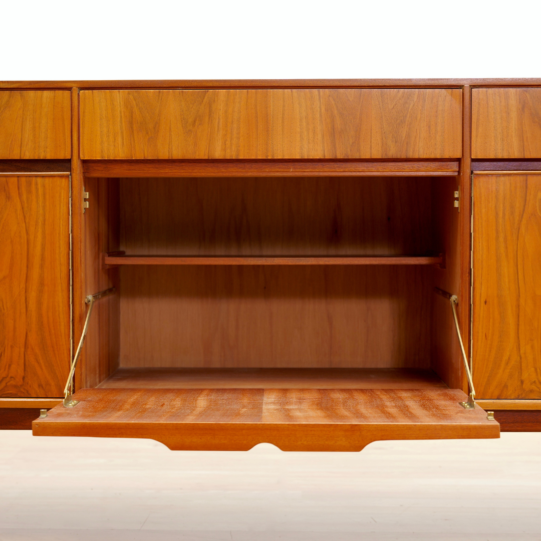 MID CENTURY ROSEWOOD CREDENZA BY MCINTOSH