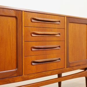 Reserved LONG MID CENTURY TEAK CREDENZA BY VB WILKINS FOR G PLAN