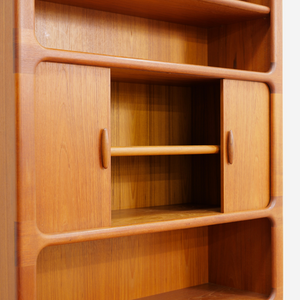 Reserved LARGE MID CENTURY DANISH TEAK BOOKCASE BY DYRLUND FURITURE