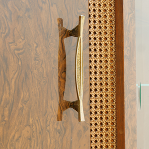 MID CENTURY COCKTAIL CABINET CREDENZA BY BEAUTILITY FURNITURE
