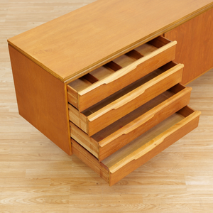 LONG MID CENTURY TEAK CREDENZA