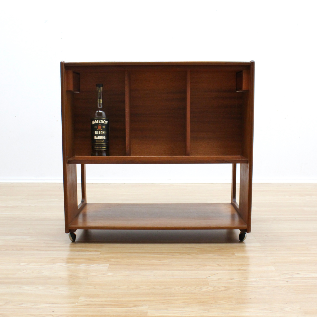 MID CENTURY BAR CART BY MCINTOSH OF SCOTLAND