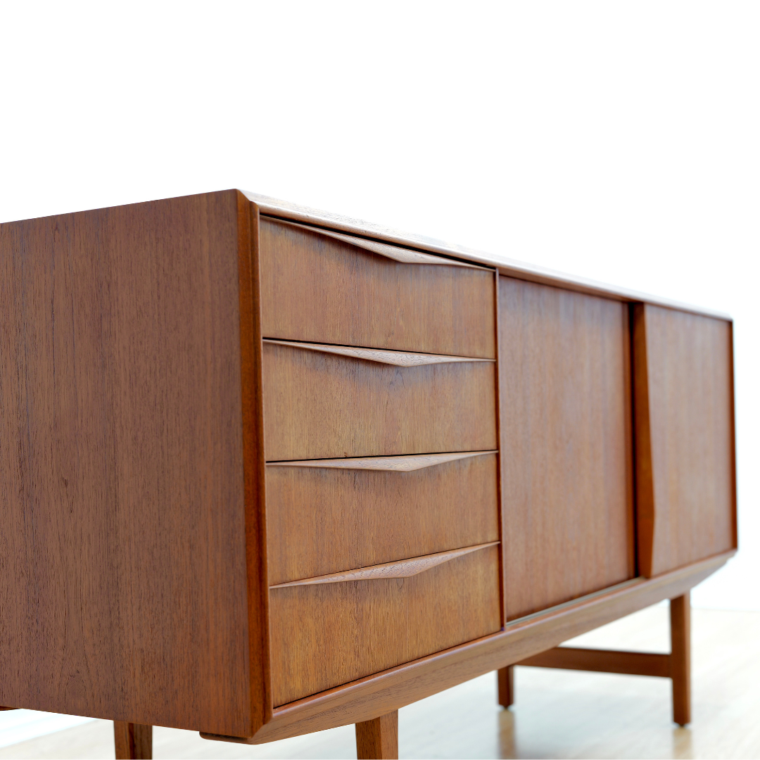 MID CENTURY CREDENZA BY E.W BACH FOR SEJLING SKABE