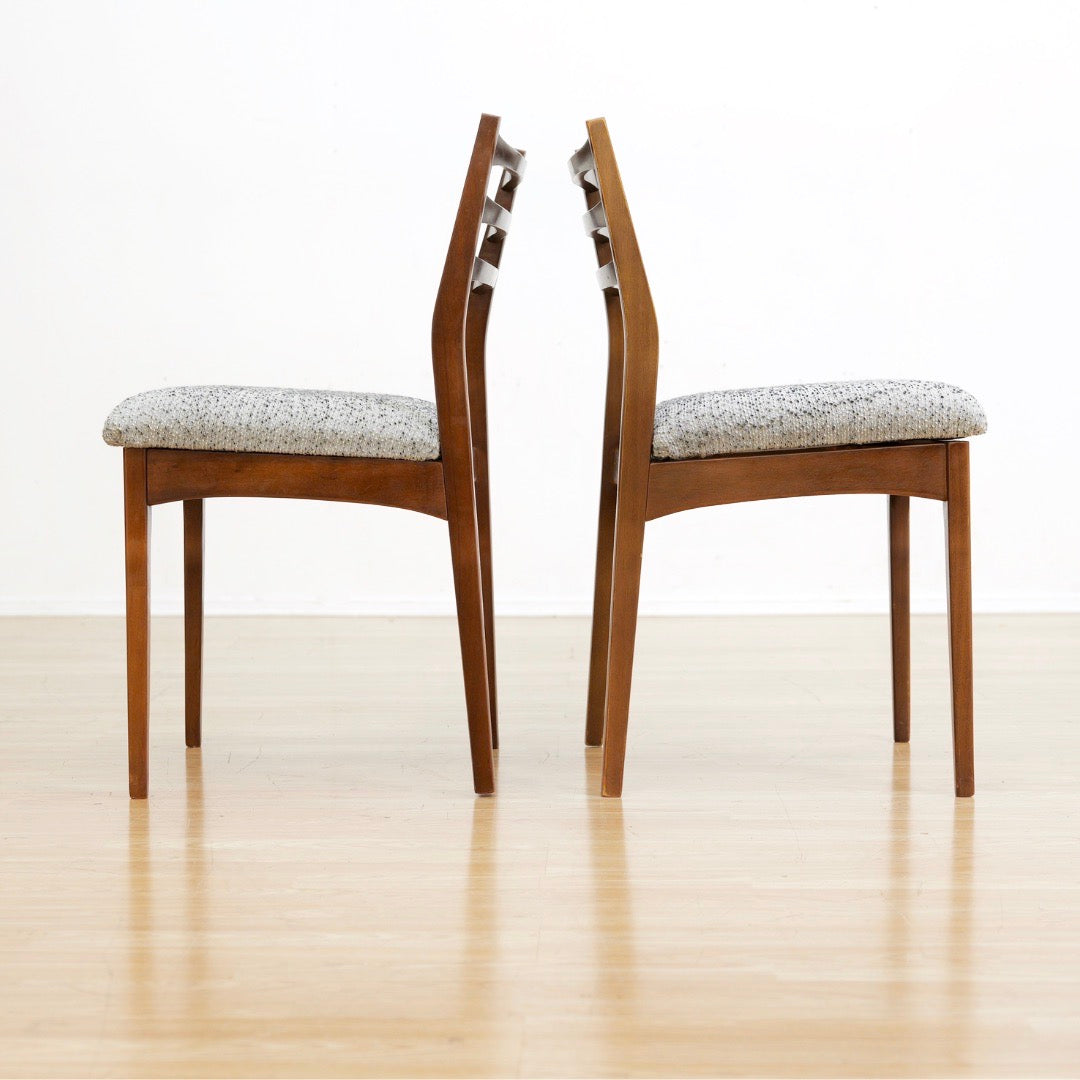 Set of Four Mid Century Dining Chairs by Elliots of Newbury