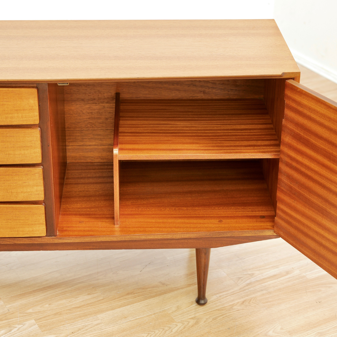 Mid Century Teak Credenza by Meredew of Letchworth