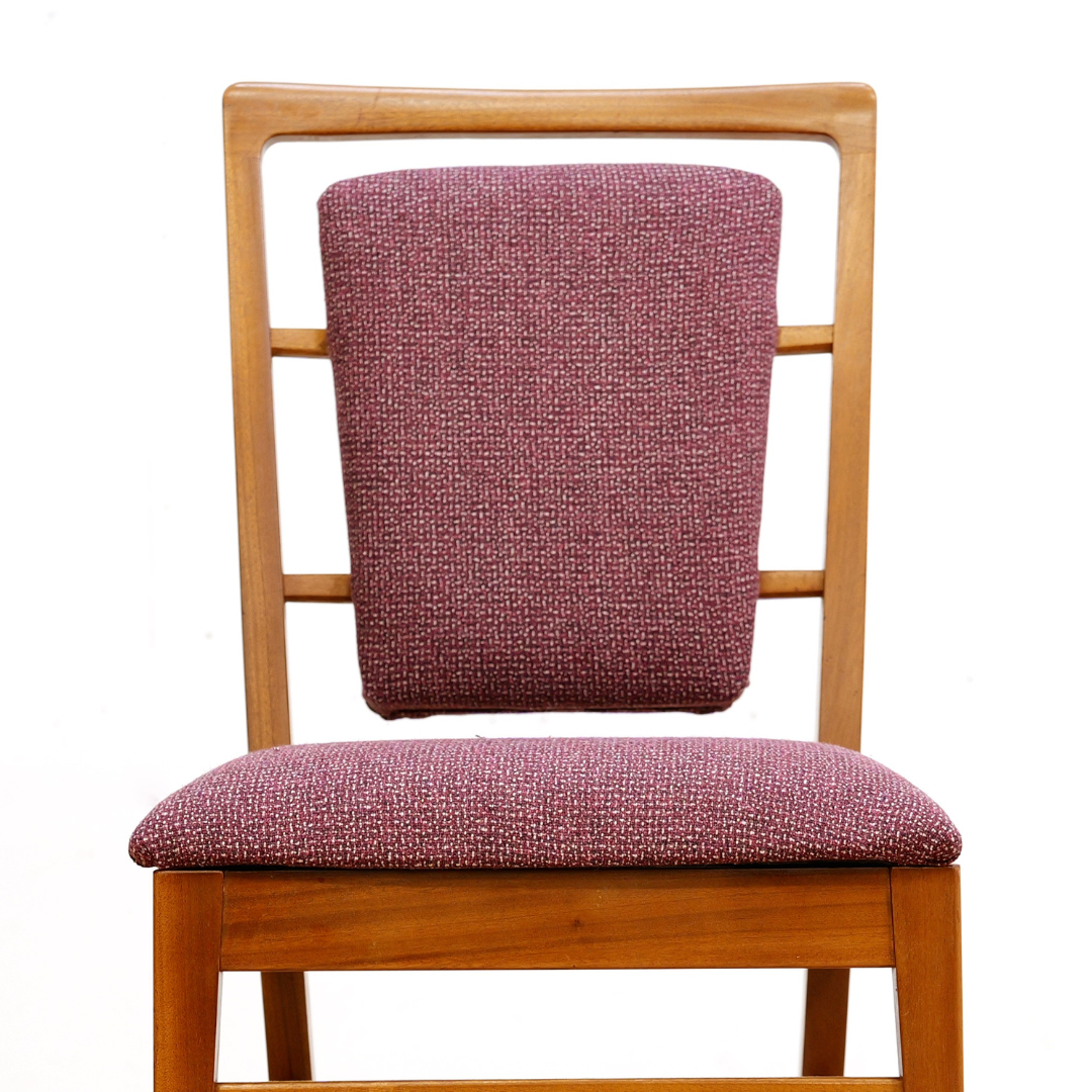SET OF SIX MID CENTURY DINING CHAIRS BY ALFRED COX