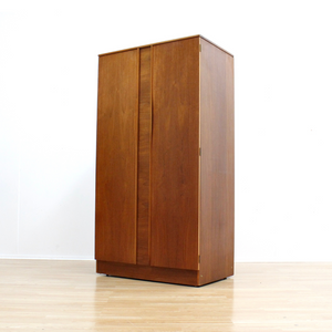 MID CENTURY TEAK ARMOIRE BY AUSTINSUITE