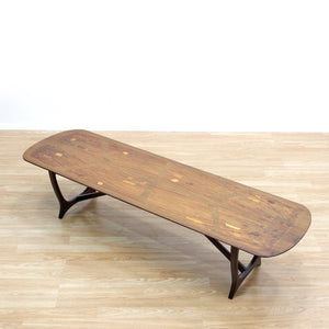 MID CENTURY LONG TOM COFFEE TABLE BY EVEREST FOR HEALS OF LONDON