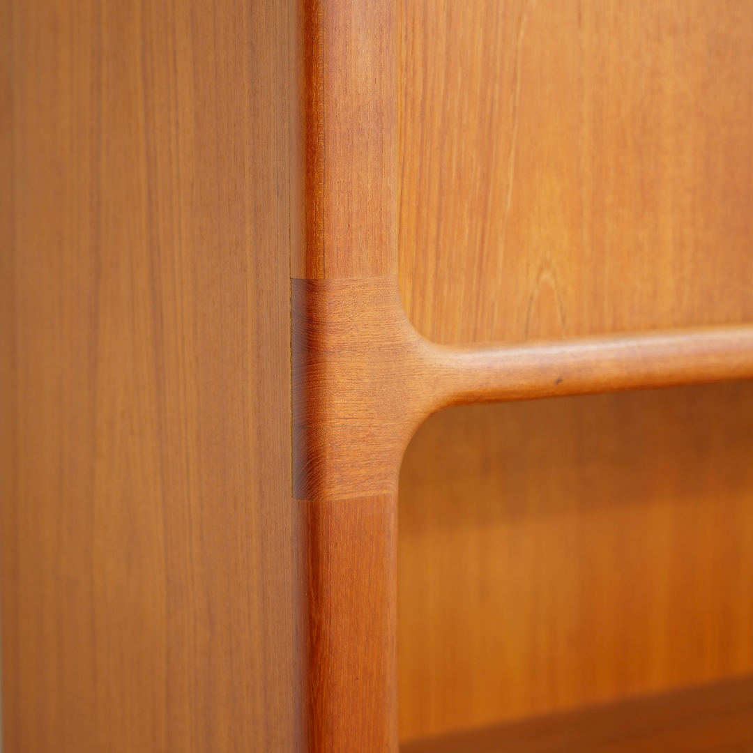 Reserved LARGE MID CENTURY DANISH TEAK BOOKCASE BY DYRLUND FURITURE