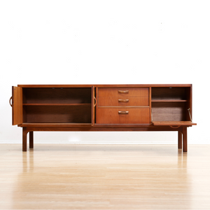 MID CENTURY SIERRA TEAK CREDENZA BY G PLAN