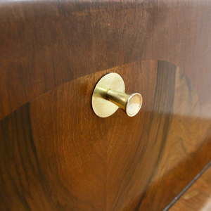 MID CENTURY WALNUT LIQUOR CABINET HOME BAR
