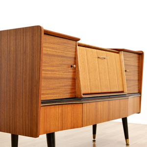 1960S LIQUOR CABINET CREDENZA BY BEAUTILITY OF LONDON