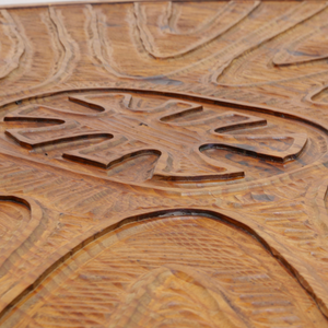 1970S HAND CARVED BRUTALIST DINING SET BY AQUARIUS ENTERPRISES AFRICA