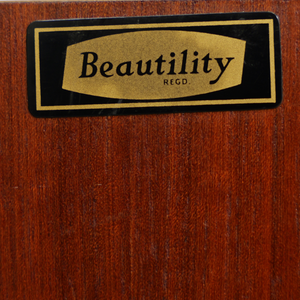 MID CENTURY COCKTAIL CABINET CREDENZA BY BEAUTILITY FURNITURE