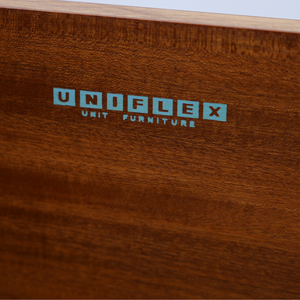 MID CENTURY CREDENZA  BY UNIFLEX FURNITURE