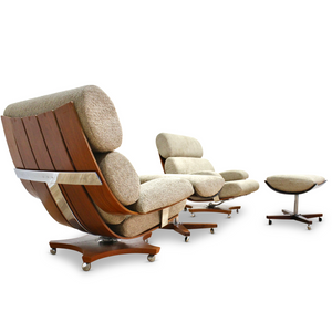 PAIR OF MID CENTURY HOUSEMASTER LOUNGE CHAIRS BY G PLAN