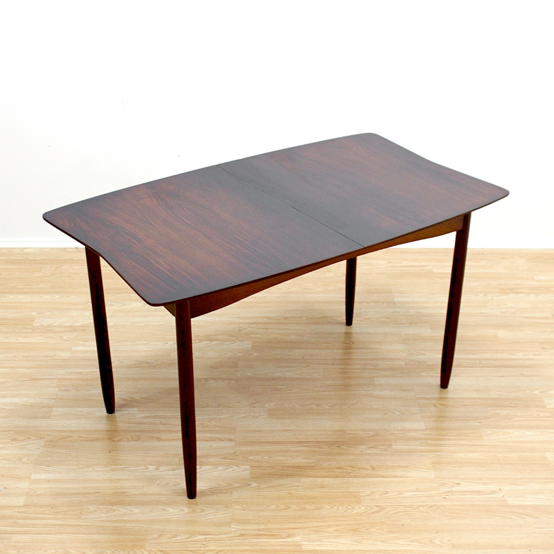 MID CENTURY EXTENDING DINING TABLE BY VANSON FURNITURE