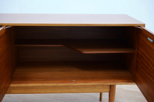 RESERVED - MID CENTURY CREDENZA  BY UNIFLEX FURNITURE