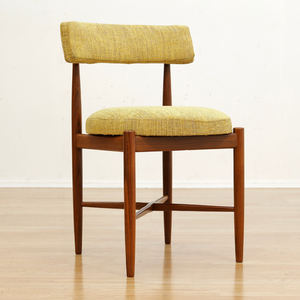 SET OF SIX MID CENTURY DINING CHAIRS BY VB WILKINS FOR G PLAN