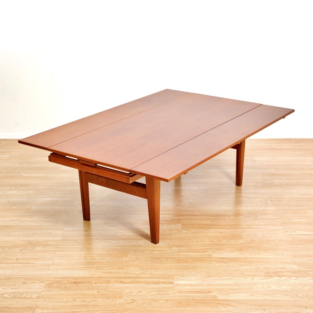 DANISH MODERN ELEVATION COFFEE / DINING TABLE BY TRIOH OF DENMARK