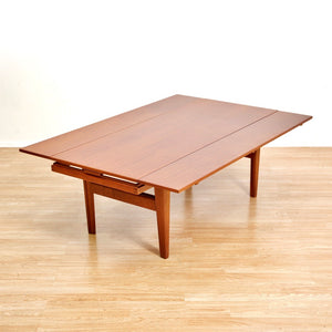 DANISH MODERN ELEVATION COFFEE / DINING TABLE BY TRIOH OF DENMARK