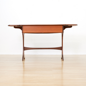 MID CENTURY TEAK DROP LEAF CONSOLE  BY G PLAN