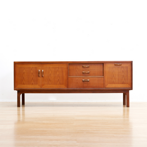 MID CENTURY SIERRA TEAK CREDENZA BY G PLAN