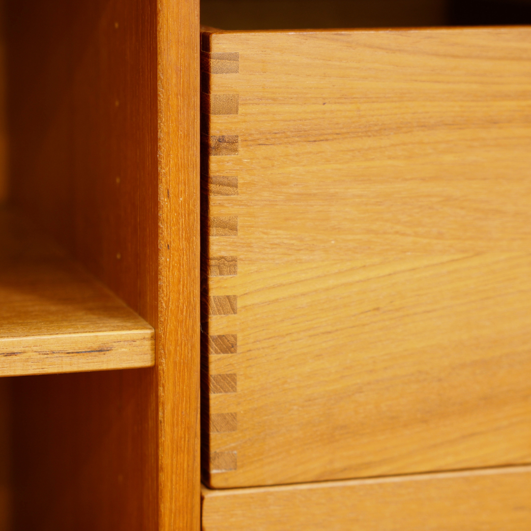 Reserved LARGE MID CENTURY DANISH TEAK BOOKCASE BY DYRLUND FURITURE
