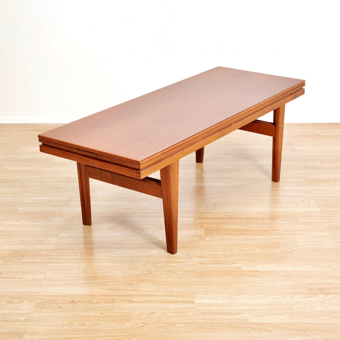 DANISH MODERN ELEVATION COFFEE / DINING TABLE BY TRIOH OF DENMARK