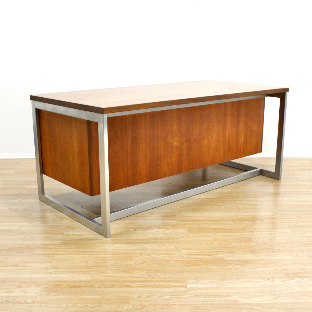 Large Mid Century Executive Desk by Gordon Russell