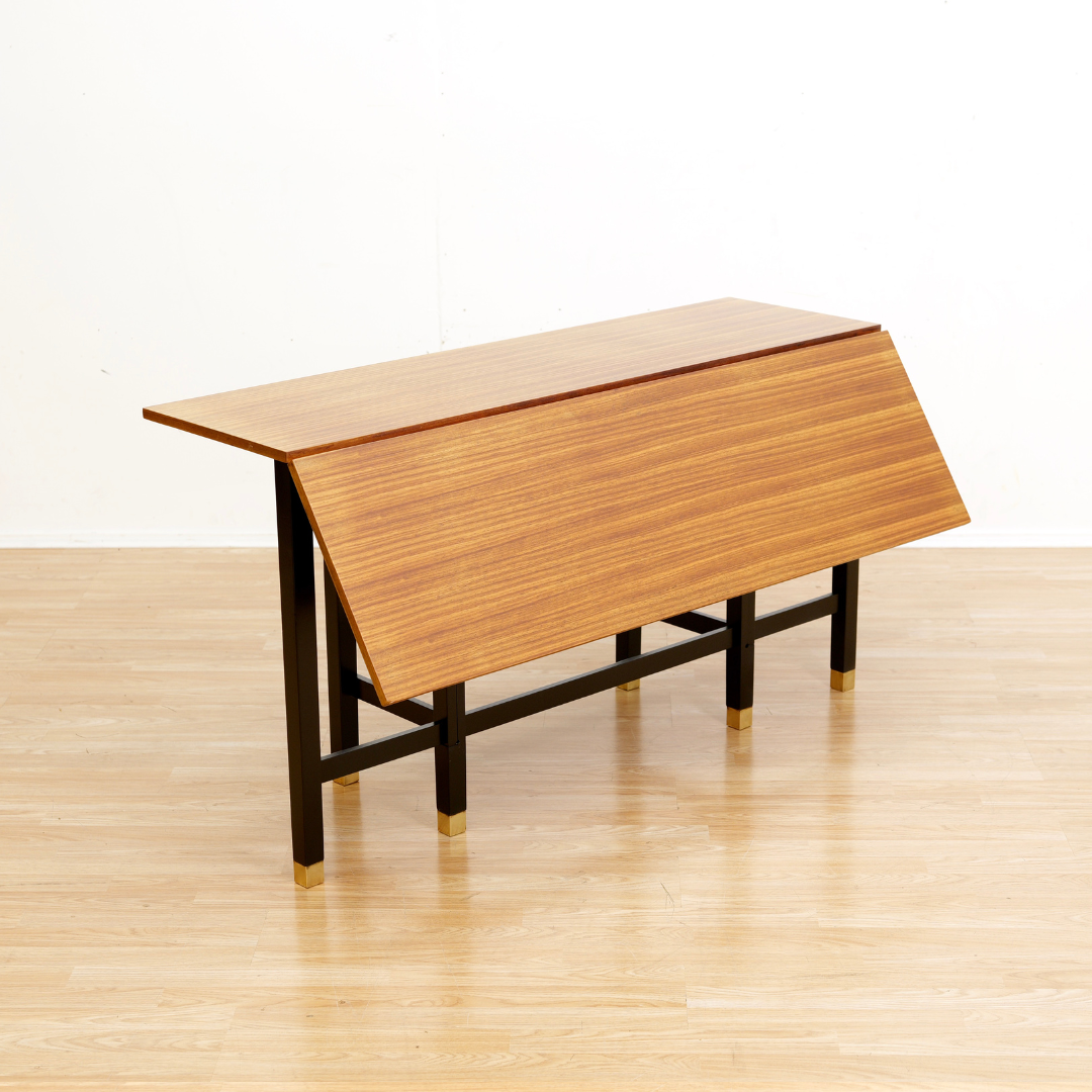MID CENTURY DROP LEAF EXTENDING DINING TABLE BY G PLAN