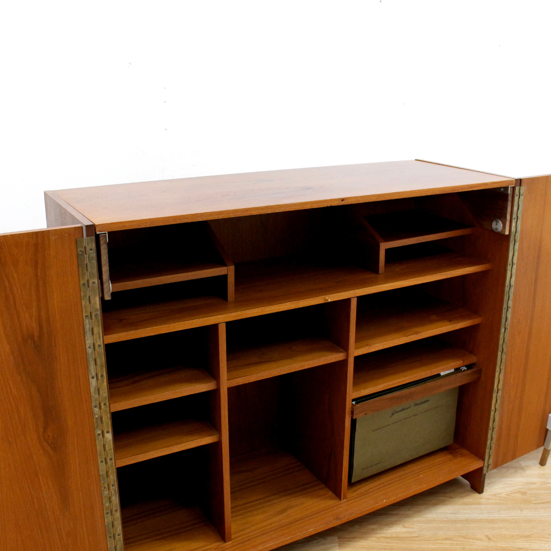 MID CENTURY COMPACT HOME OFFICE DESK BY BURBURN PRODUCTS LTD