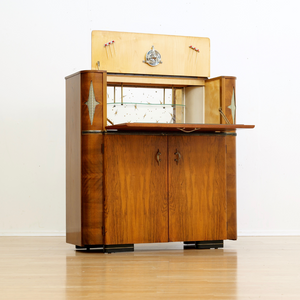 1950S ENGLISH DRY BAR LIQUOR CABINET BY VALIDITY OF LONDON