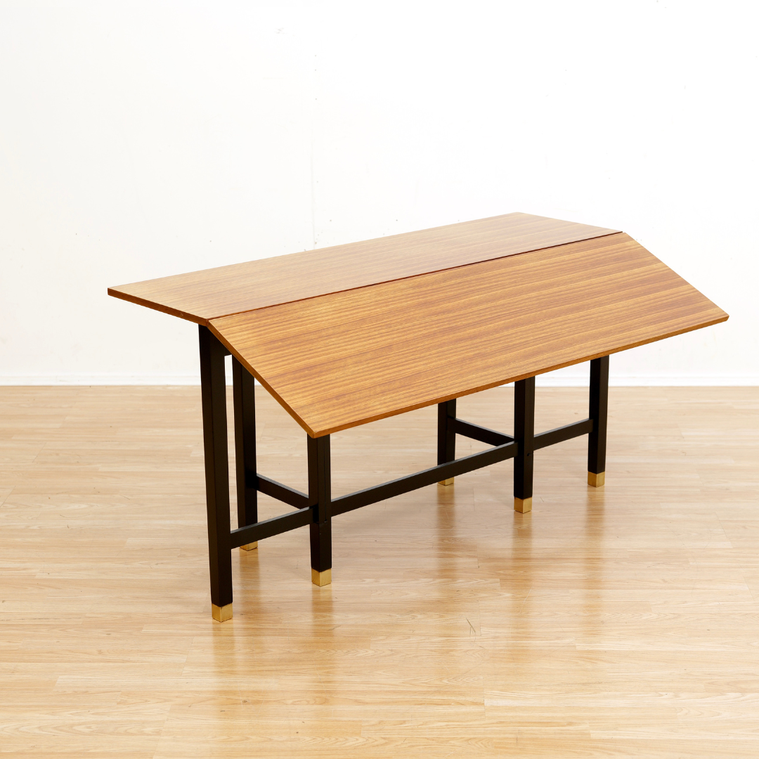 MID CENTURY DROP LEAF EXTENDING DINING TABLE BY G PLAN