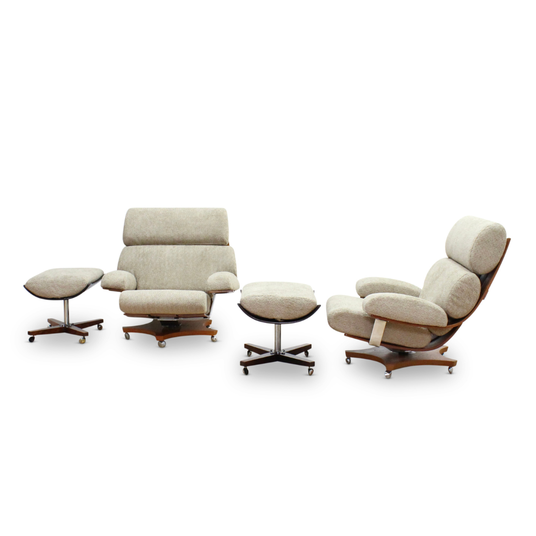 Pair of Mid Century Housemaster Lounge Chairs by G Plan