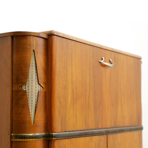 1950S ENGLISH DRY BAR LIQUOR CABINET BY VALIDITY OF LONDON