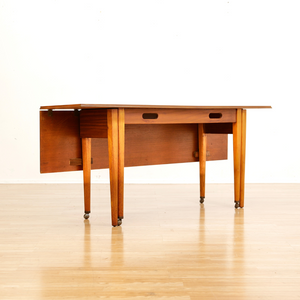 MID CENTURY SPACE SAVING DINING SET AND CREDENZA BY ELLIOTS OF NEWBURY