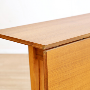 MID CENTURY SPACE SAVING DINING SET AND CREDENZA BY ELLIOTS OF NEWBURY