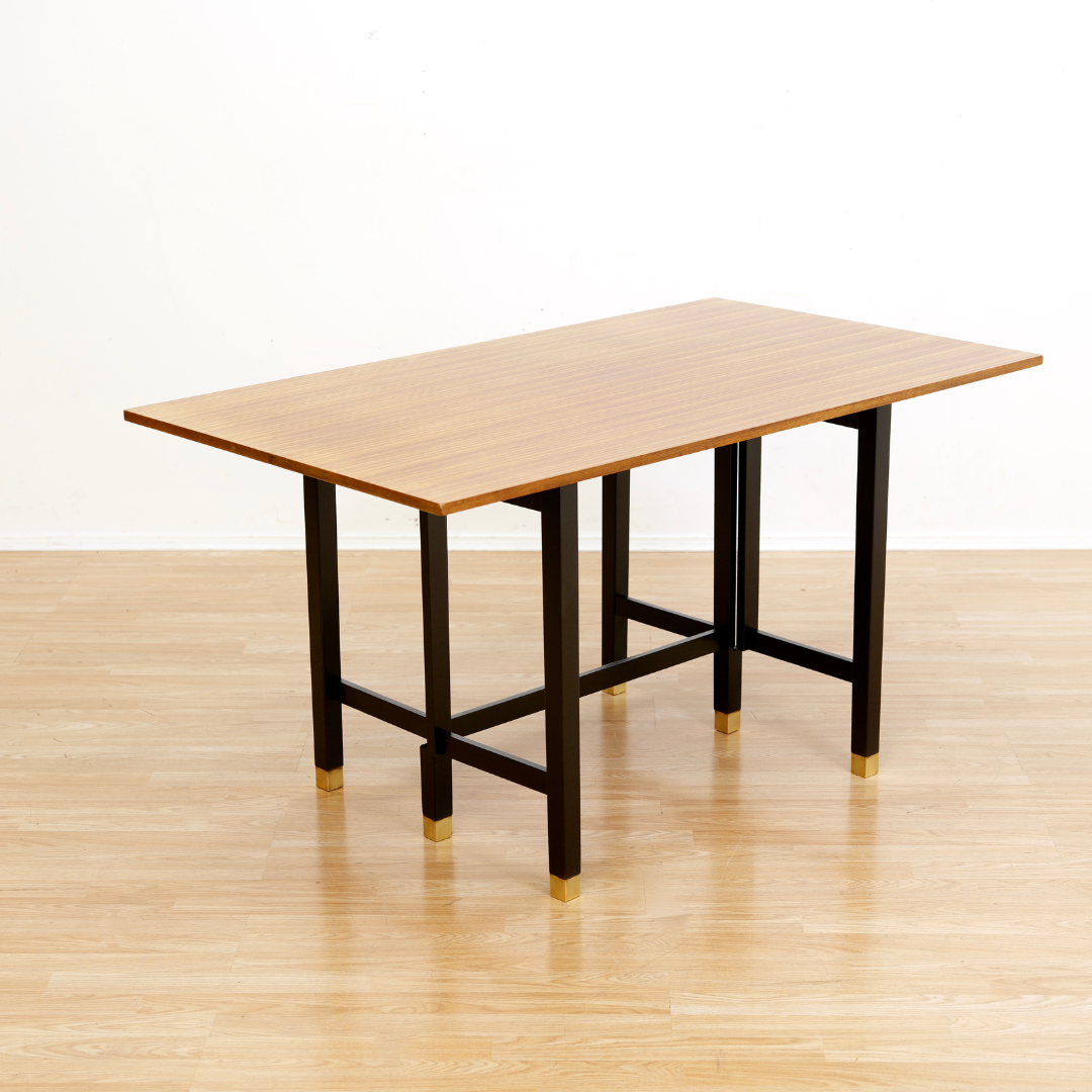MID CENTURY DROP LEAF EXTENDING DINING TABLE BY G PLAN