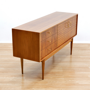 MID CENTURY CREDENZA  BY UNIFLEX FURNITURE