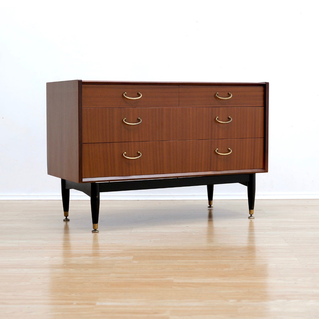 Mid Century Nightstand Dresser by Nathan Furniture
