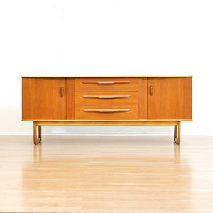 MID CENTURY 1960S TEAK CREDENZA